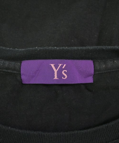 Y's（ワイズ）Tシャツ・カットソー 黒 サイズ:2(S位) レディース/2200718263041