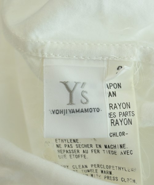 Y's（ワイズ）カジュアルシャツ 白 サイズ:3(M位) メンズ/2200718265038