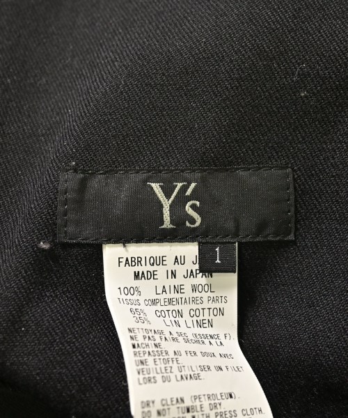 Y's（ワイズ）その他 黒 サイズ:1(XS位) レディース/2200718359041