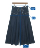 Y's（ワイズ）ロング・マキシ丈スカート 紺 サイズ:1(XS位) レディース/2200714024103