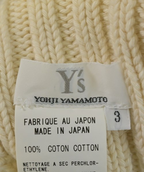 Y's（ワイズ）ニット・セーター 白 サイズ:3(M位) レディース/2200714441016