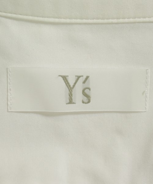 Y's（ワイズ）カジュアルシャツ 白 サイズ:2(S位) レディース/2200719574054