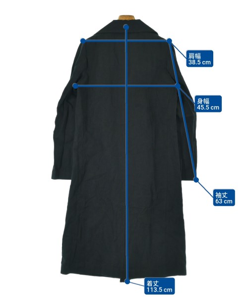 Y's（ワイズ）コート 黒 サイズ:2(S位) レディース/2200645065022