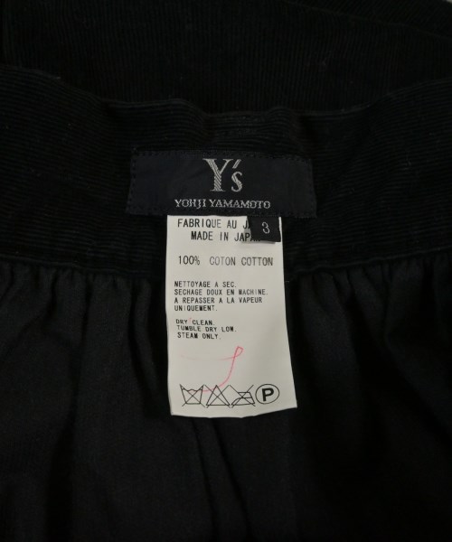 Y's（ワイズ）ロング・マキシ丈スカート 黒 サイズ:3(M位) レディース/2200646341019
