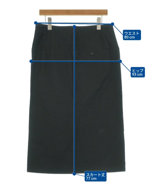 Y's（ワイズ）ロング・マキシ丈スカート 黒 サイズ:3(M位) レディース/2200645524895