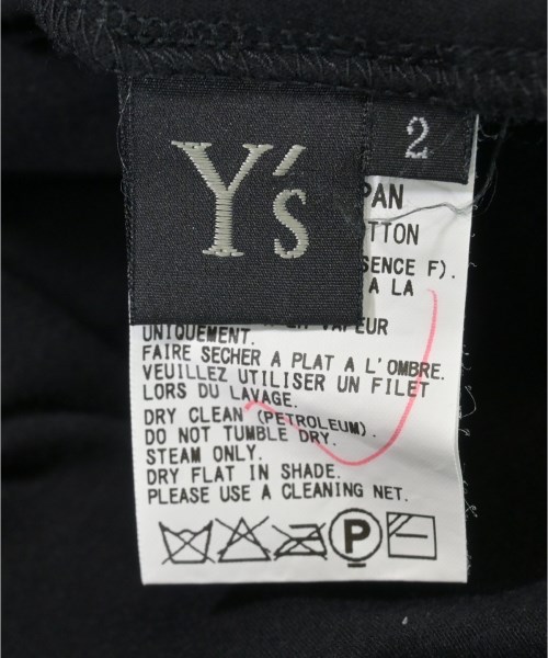 Y's（ワイズ）ワンピース 黒 サイズ:2(S位) レディース/2200646680088