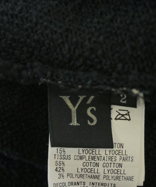 Y's（ワイズ）スウェット 黒 サイズ:2(S位) レディース/2200646874029