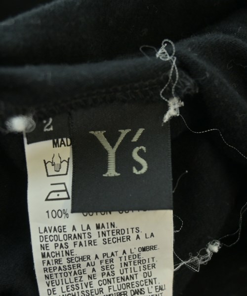 Y's（ワイズ）Tシャツ・カットソー 黒 サイズ:2(S位) レディース/2200646874036