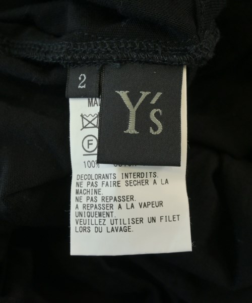 Y's（ワイズ）ノースリーブ 黒 サイズ:2(S位) レディース/2200639673042