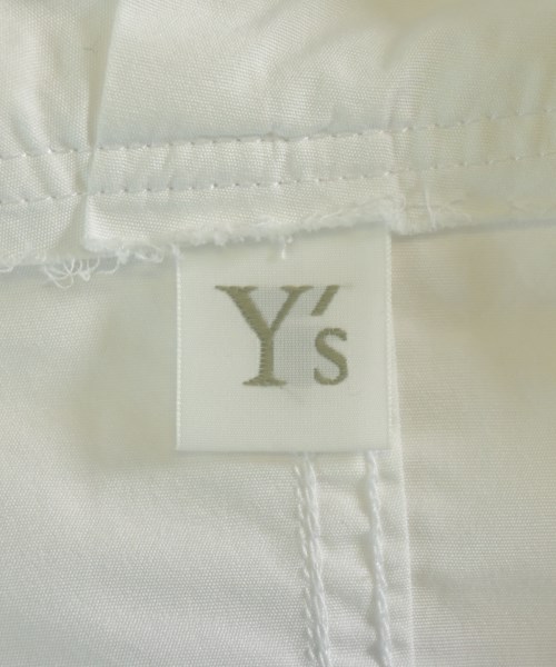 Y's（ワイズ）カジュアルシャツ 白 サイズ:1(XS位) レディース/2200648033035