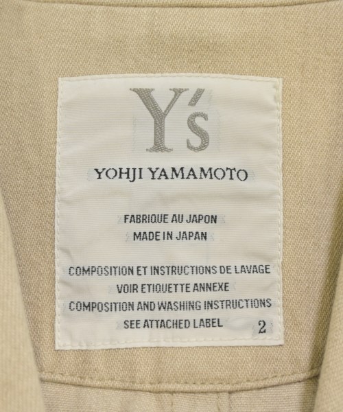 Y's（ワイズ）テーラードジャケット 白 サイズ:2(S位) レディース/2200648329145