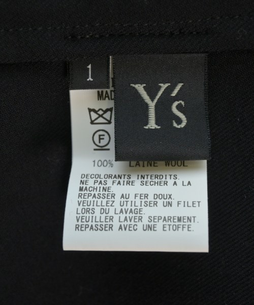 Y's（ワイズ）カジュアルシャツ 黒 サイズ:1(XS位) レディース/2200648559061