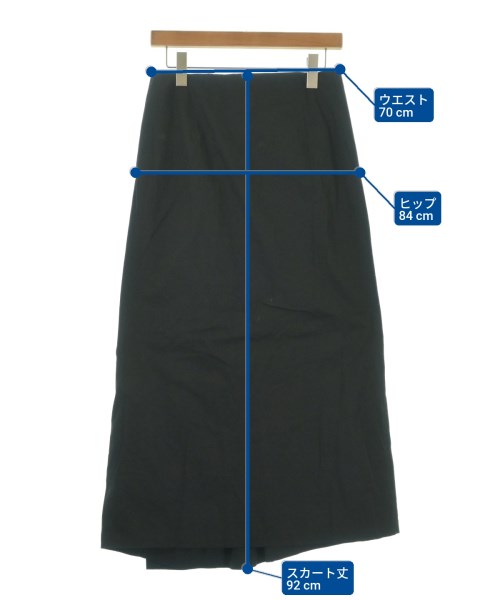 Y's（ワイズ）ロング・マキシ丈スカート 黒 サイズ:2(S位) レディース/2200648929031