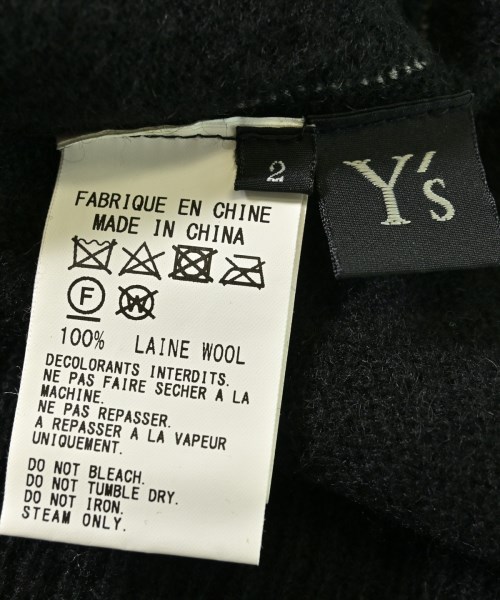 Y's（ワイズ）カーディガン 黒 サイズ:2(S位) レディース/2200648961079