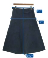 Y's（ワイズ）ひざ丈スカート 紺 サイズ:1(XS位) レディース/2200649111237