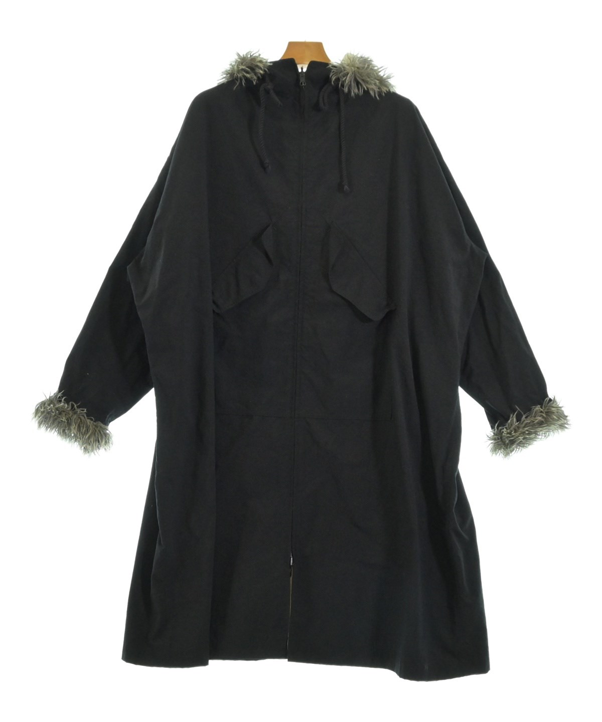 Y's（ワイズ）モッズコート 黒 サイズ:2(S位) メンズ/2200649142019