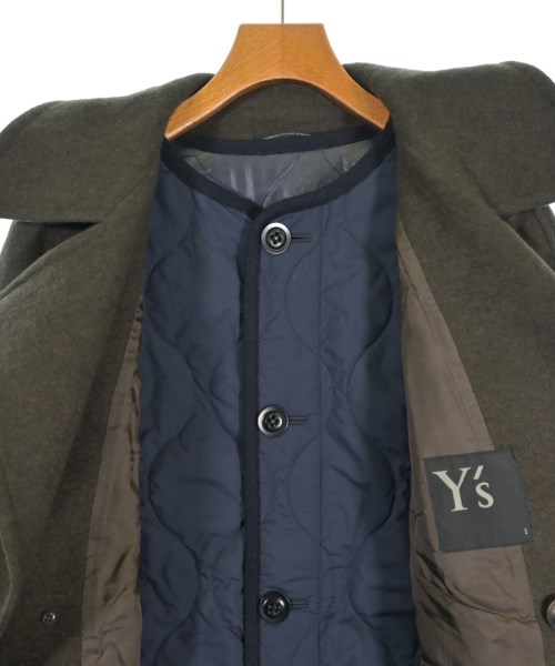 Y's（ワイズ）ピーコート カーキ サイズ:1(XS位) レディース/2200649302086
