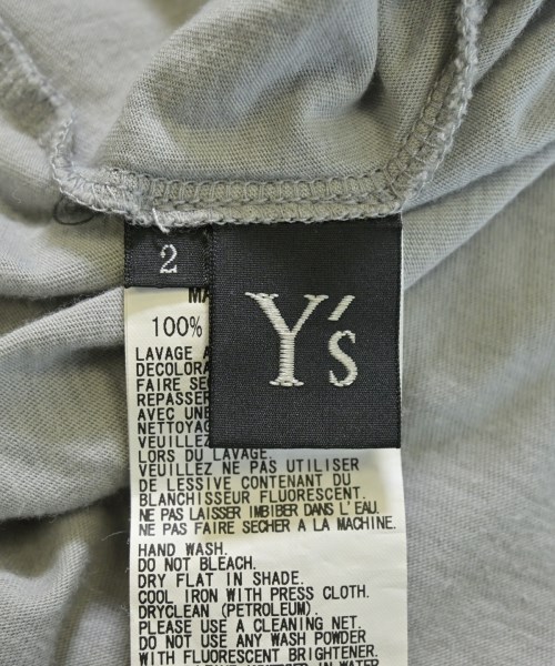 Y's（ワイズ）Tシャツ・カットソー グレー サイズ:2(S位) レディース/2200649715053