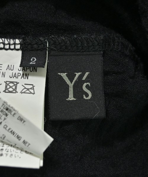 Y's（ワイズ）Tシャツ・カットソー 黒 サイズ:2(S位) レディース/2200638304039