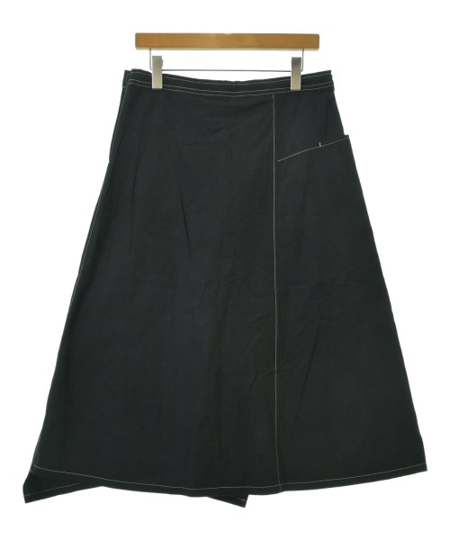 Y's（ワイズ）ロング・マキシ丈スカート 黒 サイズ:1(XS位) レディース/2200640754075