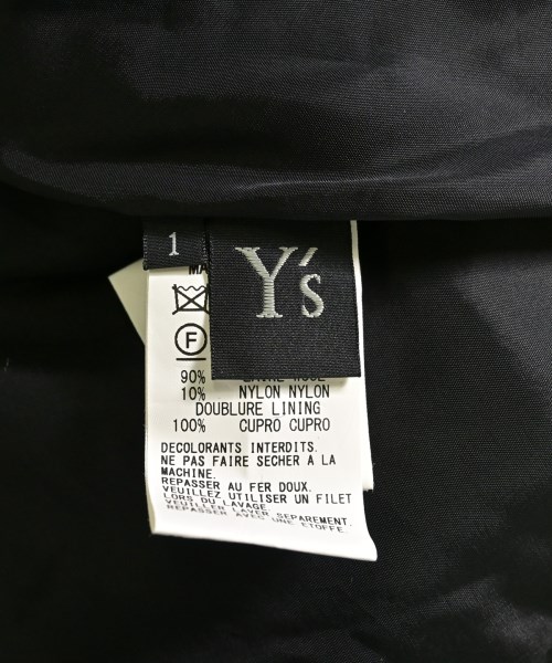 Y's（ワイズ）ワンピース 黒 サイズ:1(XS位) レディース/2200651326087