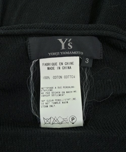 Y's（ワイズ）カーディガン 黒 サイズ:3(M位) レディース/2200651629096