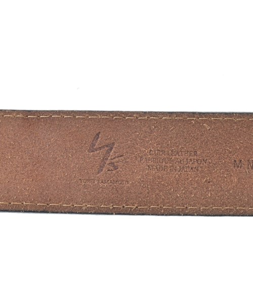 Y's（ワイズ）ベルト 茶 サイズ:- メンズ/2200651640053