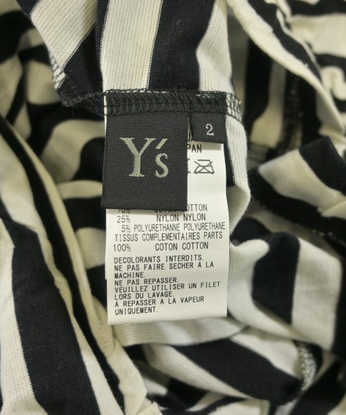 Y's（ワイズ）Tシャツ・カットソー 黒 サイズ:2(S位) レディース/2200640155070