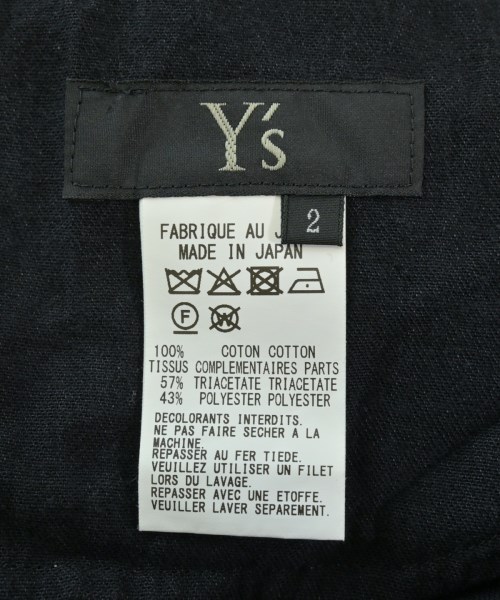 Y's（ワイズ）ワンピース 黒 サイズ:2(S位) レディース/2200640155087