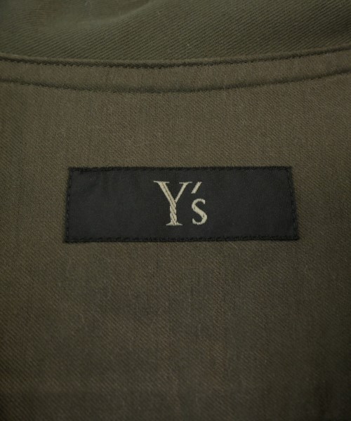 Y's（ワイズ）シャツワンピース カーキ サイズ:1(XS位) レディース/2200645285048