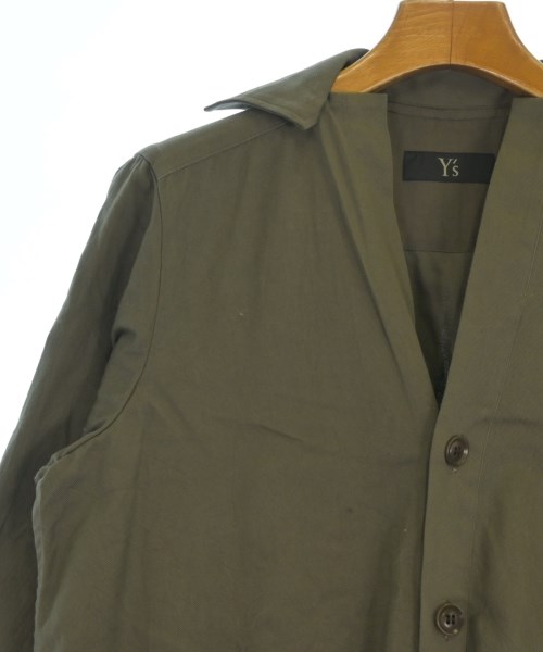 Y's（ワイズ）シャツワンピース カーキ サイズ:1(XS位) レディース/2200645285048