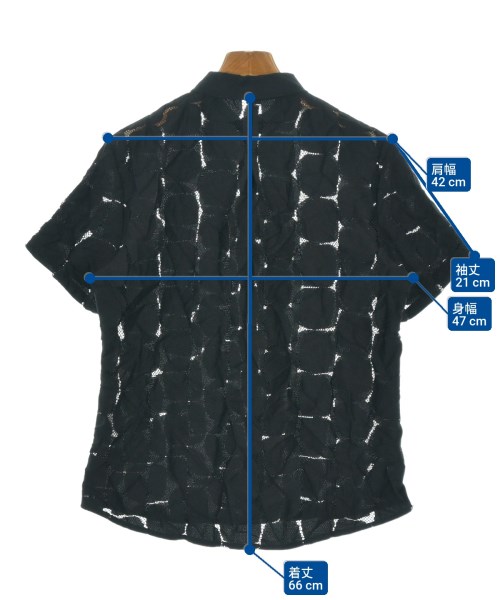 Y's（ワイズ）カジュアルシャツ 黒 サイズ:2(S位) レディース/2200646343013