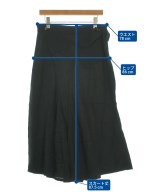 Y's（ワイズ）ひざ丈スカート 黒 サイズ:2(S位) レディース/2200651898065