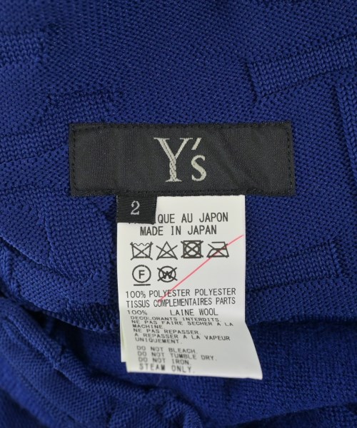 Y's（ワイズ）ひざ丈スカート 青 サイズ:2(S位) レディース/2200651898072