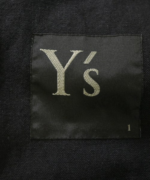 Y's（ワイズ）カジュアルジャケット 黒 サイズ:1(XS位) レディース/2200653075044