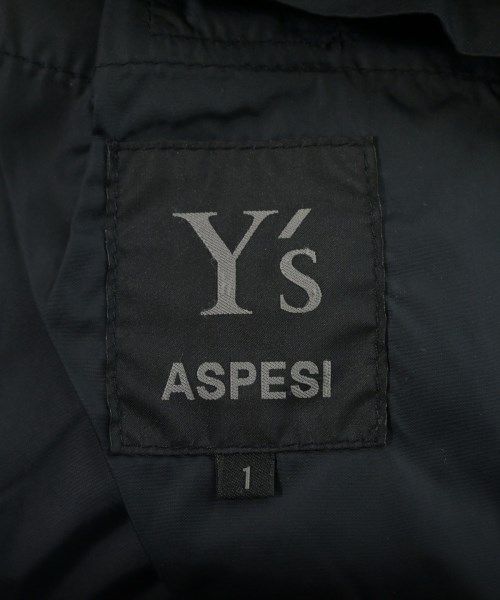 Y's（ワイズ）ミリタリーブルゾン 黒 サイズ:1(S位) メンズ/2200653326016