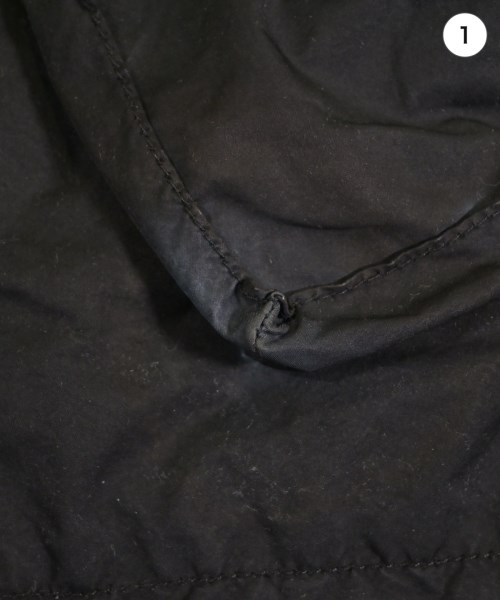 Y's（ワイズ）ミリタリーブルゾン 黒 サイズ:1(S位) メンズ/2200653326016