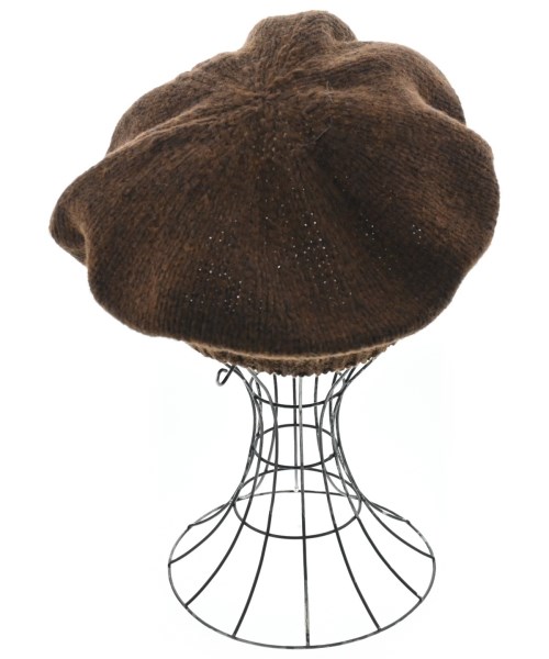 Y's（ワイズ）ニットキャップ・ビーニー 茶 サイズ:- レディース/2200653403083