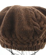 Y's（ワイズ）ニットキャップ・ビーニー 茶 サイズ:- レディース/2200653403083