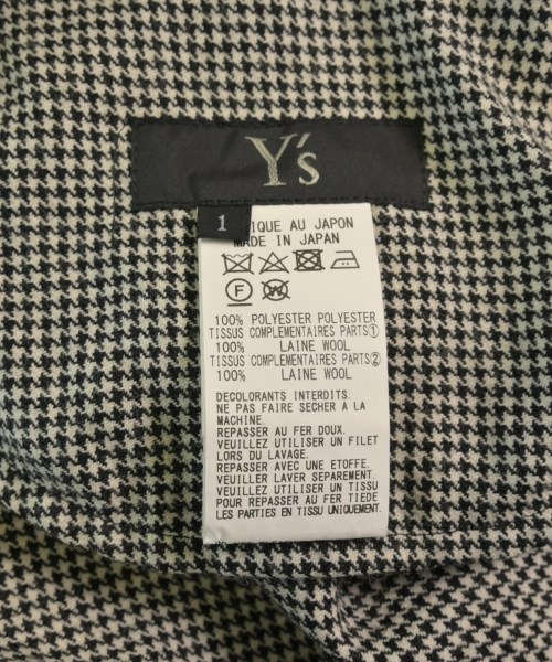 Y's（ワイズ）ワンピース 黒 サイズ:1(XS位) レディース/2200647126165