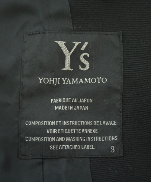 Y's（ワイズ）その他 黒 サイズ:3(M位) レディース/2200643885035