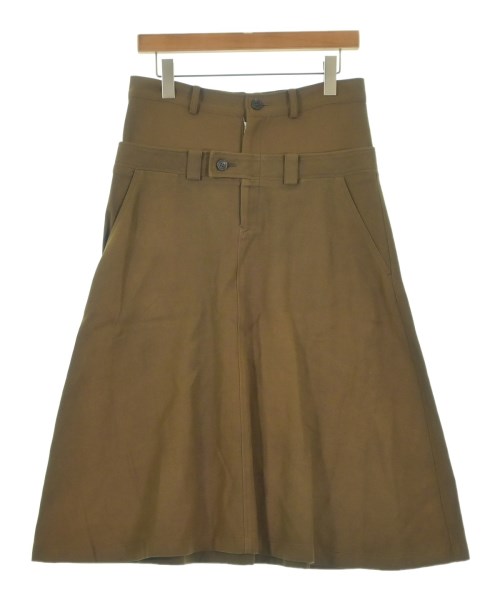 Y's(ワイズ)ロング・マキシ丈スカート 茶 サイズ:3(M位)/2200648144069