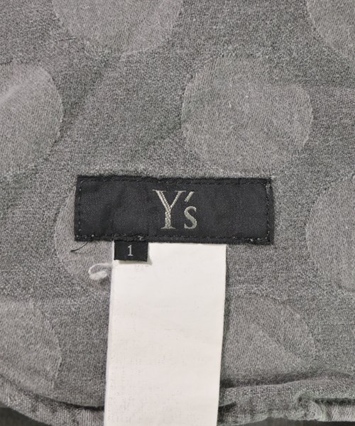 Y's（ワイズ）クロップドパンツ グレー サイズ:1(XS位) レディース/2200702413032