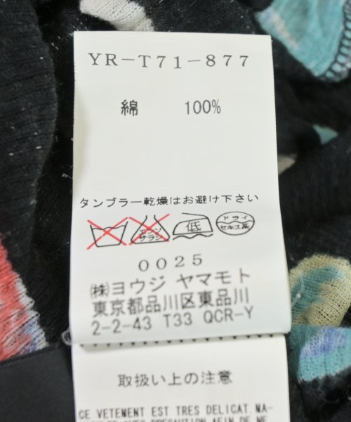 Y's（ワイズ）Tシャツ・カットソー 黒 サイズ:2(S位) レディース/2200703796196