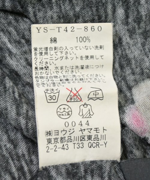 Y's（ワイズ）Tシャツ・カットソー 黒 サイズ:3(M位) レディース/2200703796219