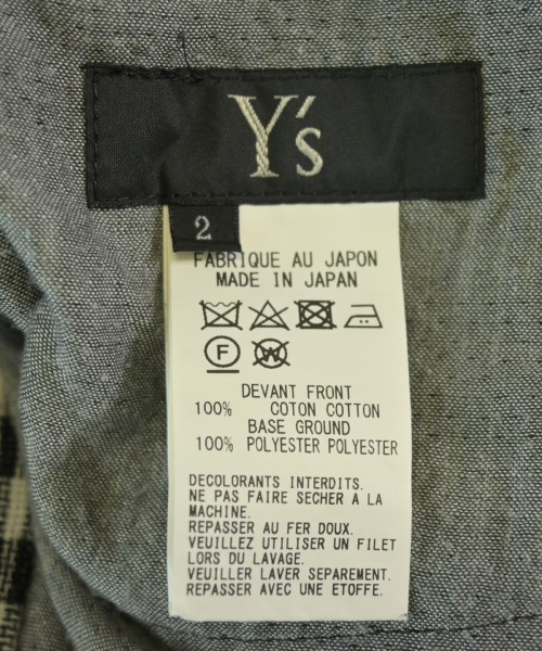 Y's（ワイズ）ワンピース 黒 サイズ:2(S位) レディース/2200701311117
