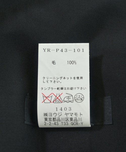 Y's（ワイズ）スラックス 黒 サイズ:1(XS位) レディース/2200705744201