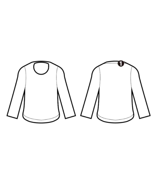 Y's（ワイズ）Tシャツ・カットソー 黒 サイズ:2(S位) レディース/2200706087062