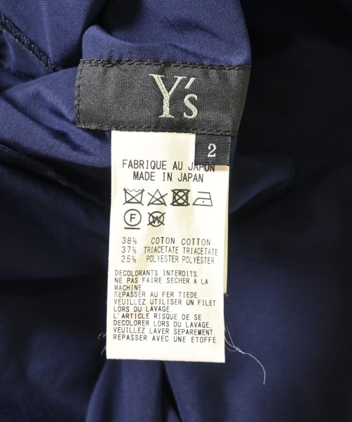 Y's（ワイズ）ワンピース 紺 サイズ:2(S位) レディース/2200706228052