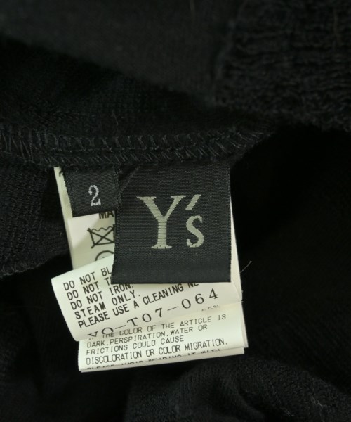 Y's（ワイズ）ジャケット 黒 サイズ:2(S位) レディース/2200699928045